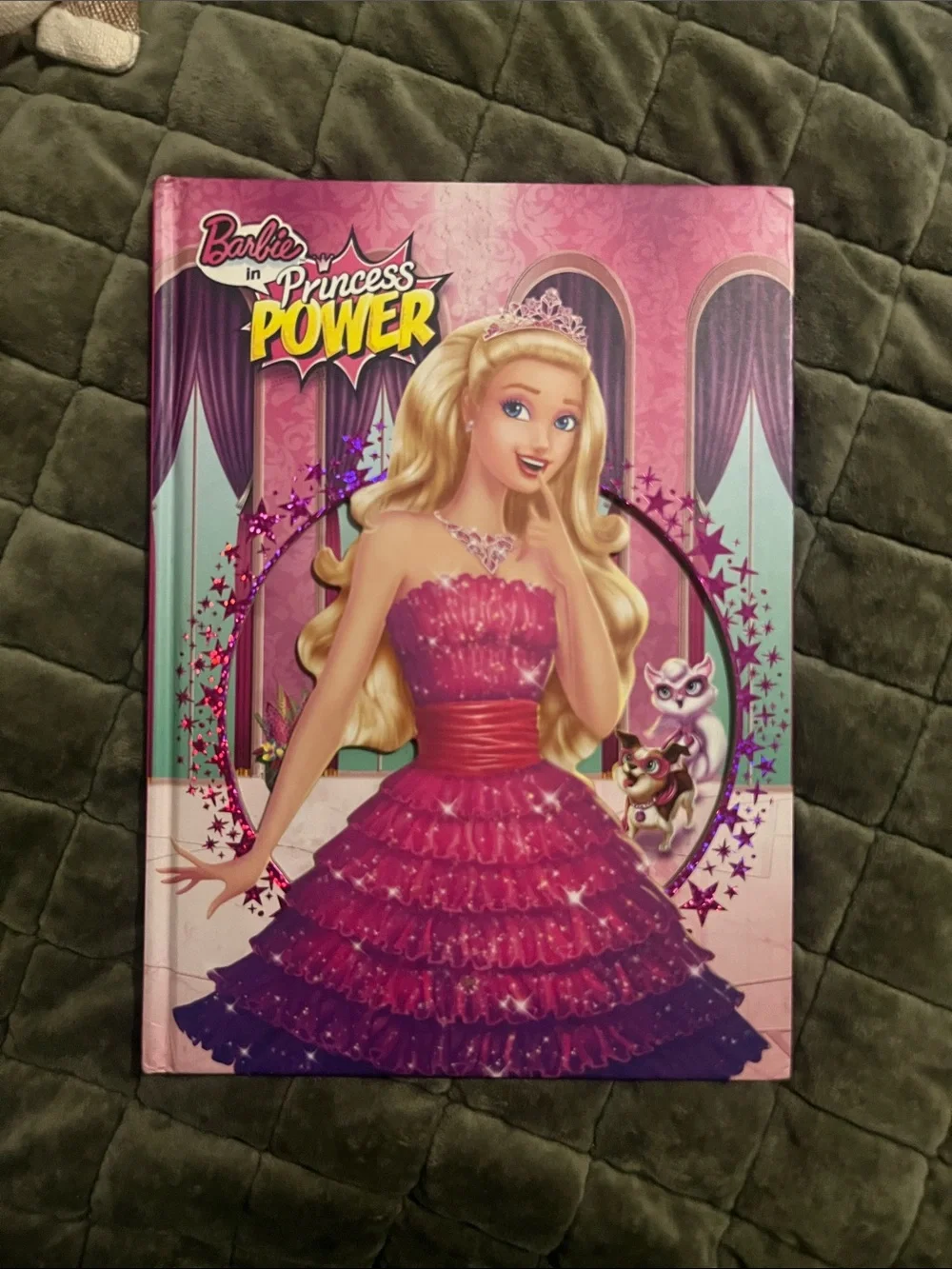 Barbie Princess Power Pink & Purple Guest Book